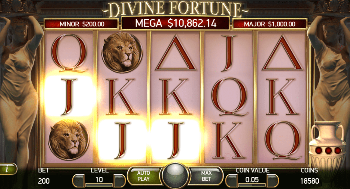 Prévia do caça-níquel Divine Fortune # 2