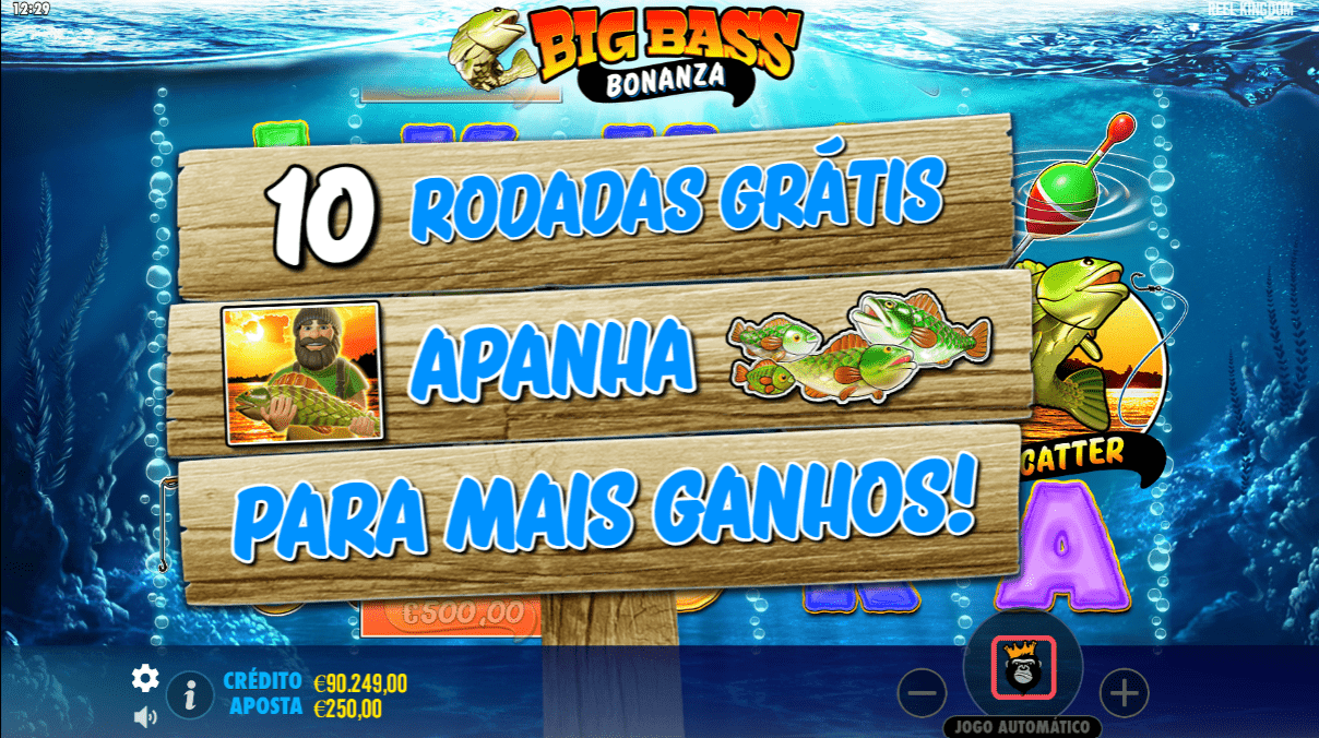 Prévia do caça-níqueis Big Bass Bonanza # 3