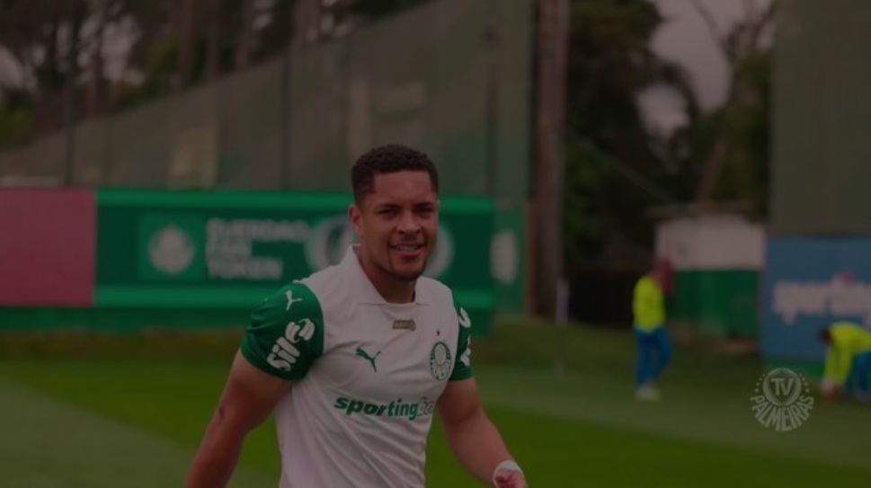Aeja os gols do jogo-treino do Palmeiras na Academia de Futebol