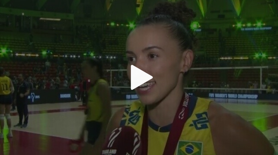 Gabi exalta conquista do bronze pelo Brasil
