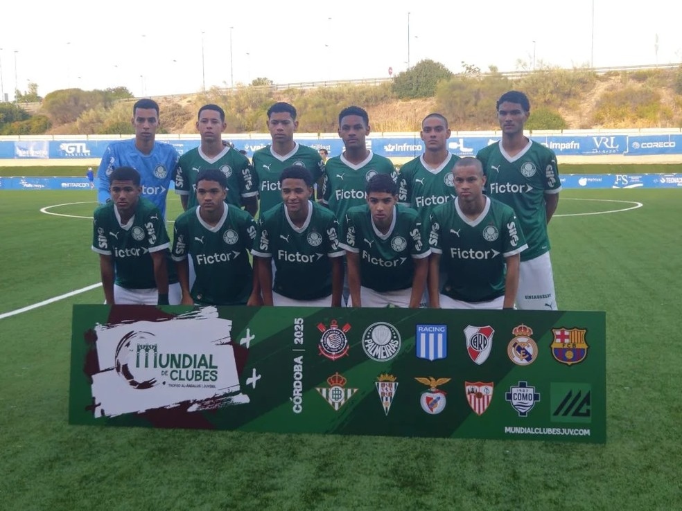 Jogadores do Palmeiras no Mundial sub-17